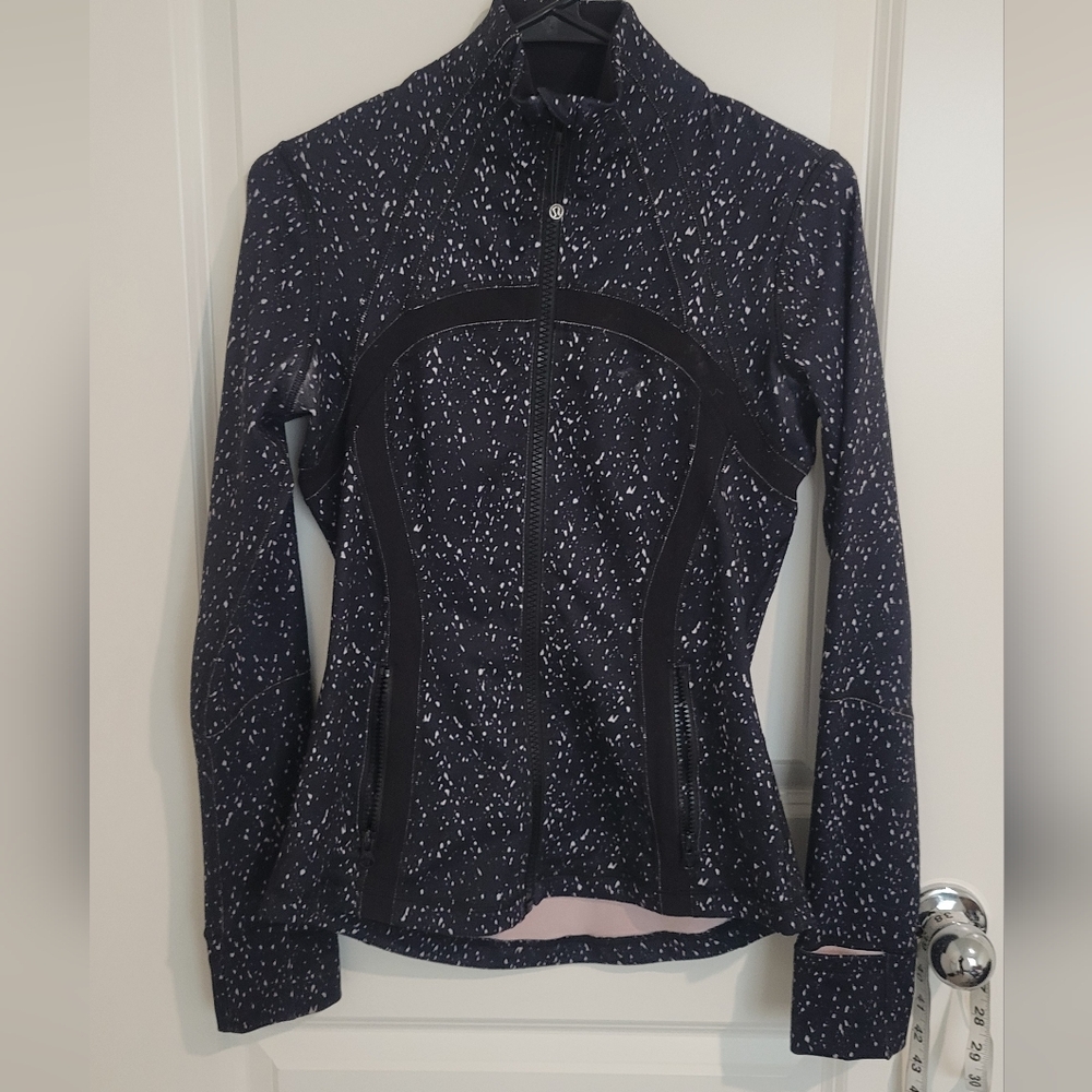 Lululemon Define Jacket Butterfly Texture Size 6